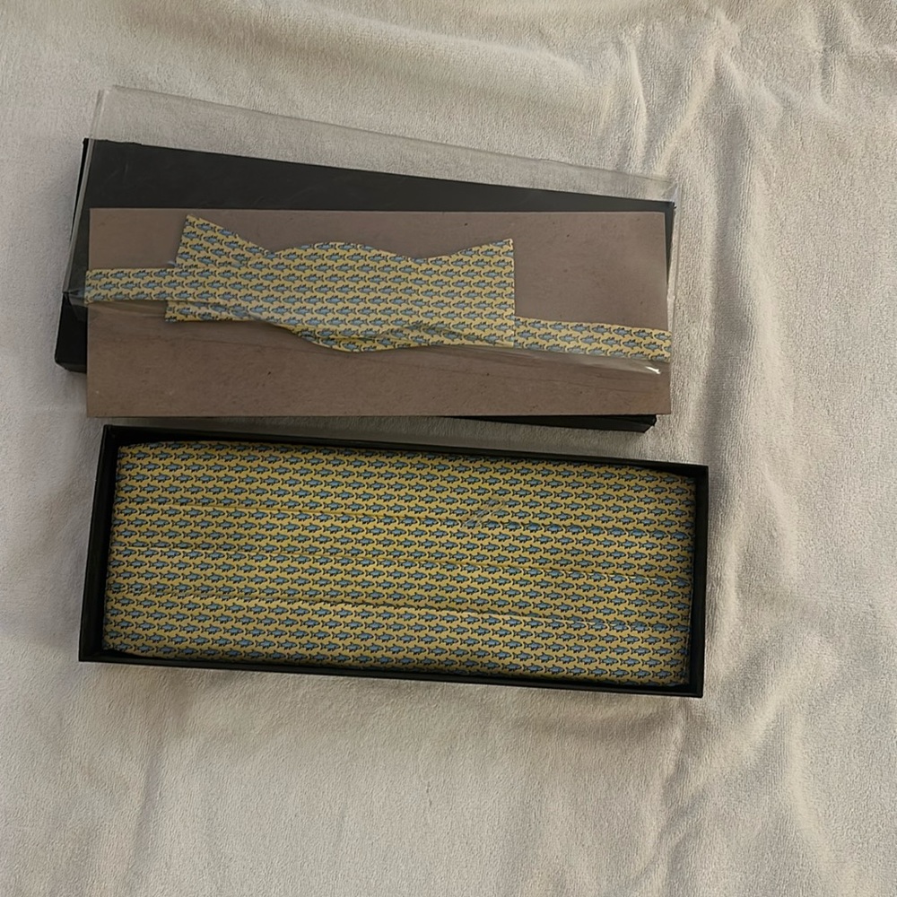 Bow tie cumber bun set